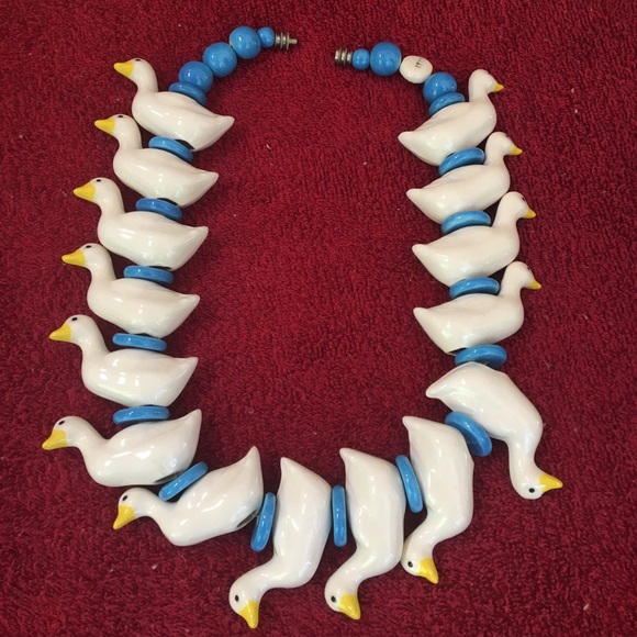 Original, handmade, real porcelain necklace! - Picture 1 of 1